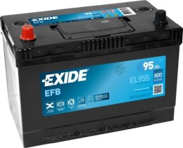 Exide EFB EL955 akumulator samochodowy EFB (Enhanced Flooded Battery) 95 Ah 12 V 800 A Samochód