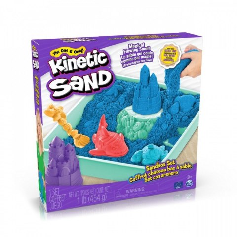 Kinetic Sand KNS ACK Sandbox Set V2 Blue FR GML