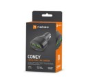 NATEC ŁADOWARKA SAMOCHODOWA CONEY 2X USB 1X USB-C PD 3.0 84W QC3.0 NUC-1981