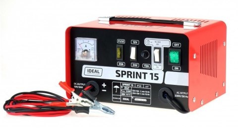 Prostownik Sprint 15 15A 230V 12-24V