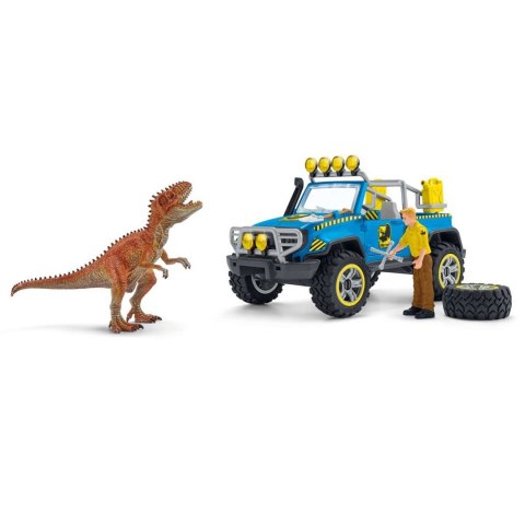 Schleich Dinosaurs Off-Road Vehicle With Dino Outpost