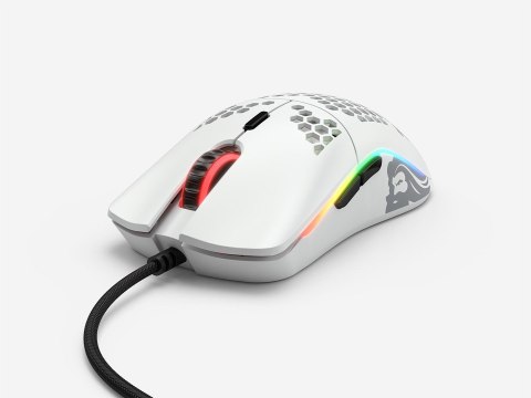 GLORIOUS MYSZ PC RACE MODEL O- GAMING WHITE MATOWA