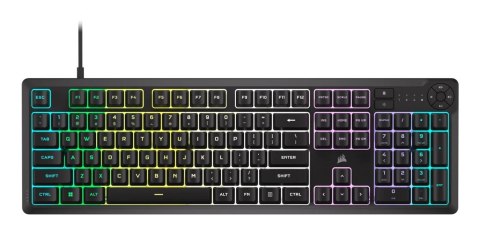 Klawiatura gamingowa RGB LED CORSAIR K55 CORE Juoda