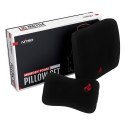 Nitro Concepts Memory Foam Pillow Set Black/Red - zestaw poduszek z pianki