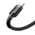 BASEUS KABEL USB DO USB-C CAFULE 3A 1M SZARO-CZARN