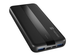 NATEC POWERBANK TREVI SLIM Q V2 10000MAH PD USB-C 20W + USB-A 18W + KABEL USB-C