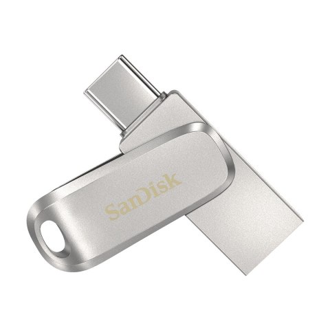 SanDisk Ultra Dual Drive Luxe pamięć USB 1000 GB USB Type-A / USB Type-C 3.2 Gen 1 (3.1 Gen 1) Stal nierdzewna