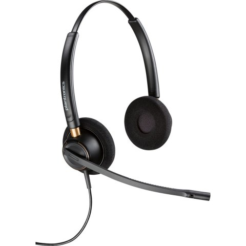 Słuchawki Poly EncorePro HW520 Binaural Wired Headset, USB-A, Black