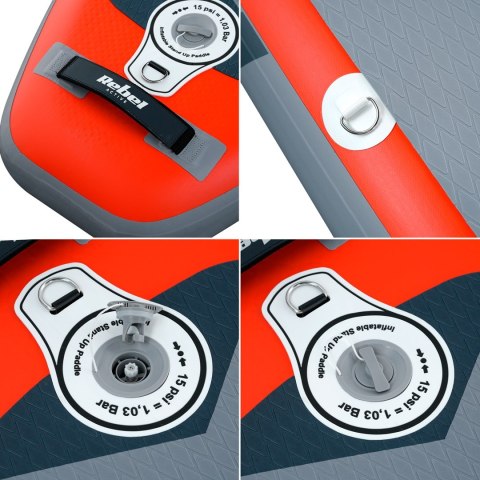 Deska do pływania SUP REBEL ACTIVE RBA4501 - pomarańczowa