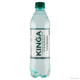 Woda KINGA PIENIŃSKA 0,5L (12szt.) NATURALNA delikatnie gazowana (zielona)