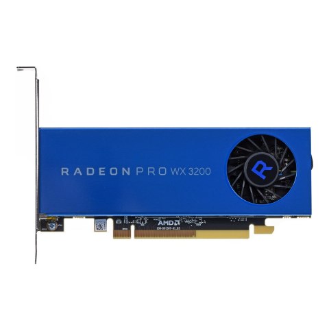 Karta graficzna AMD Radeon Pro WX 3200 4GB GDDR5, 4x Mini-DisplayPort, 50W, PCI Gen3 x16