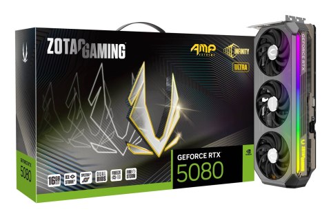 Zotac GAMING GeForce RTX 5080 AMP Extreme INFINITY ULTRA NVIDIA 16 GB GDDR7