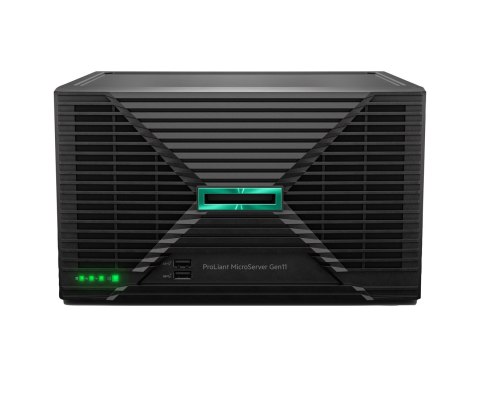 HPE ProLiant MicroServer Gen11 G7400 2c 16GB-U 4LFF-NHP 1TB HDD 180W Ext PS EMEA Cmp Module Server P74439-425
