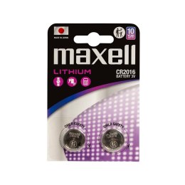 MAXELL Bateria litowa LITHIUM CR2016 2 szt. 3V