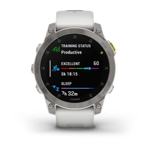 Zegarek Garmin EPIX 2 Sapphire White Titanium