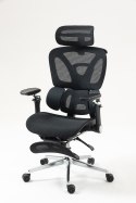 Ergonomiczny fotel biurowy ACTIVEJET YK848 czarny