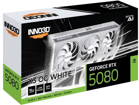 Karta graficzna INNO3D GeForce RTX 5080 X3 OC WHITE