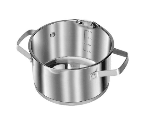 Komplet garnków 10 el. z pokr do odcedz Smile MGK-11M