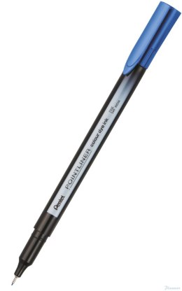 Cienkopis pointliner colour, błękitny z tuszem na bazie wody, S40-S PENTEL
