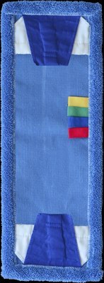 MEDISEPT Mop z mikrofazy 40cm DUO niebieski IM-AKC-0003 NIEBIESK