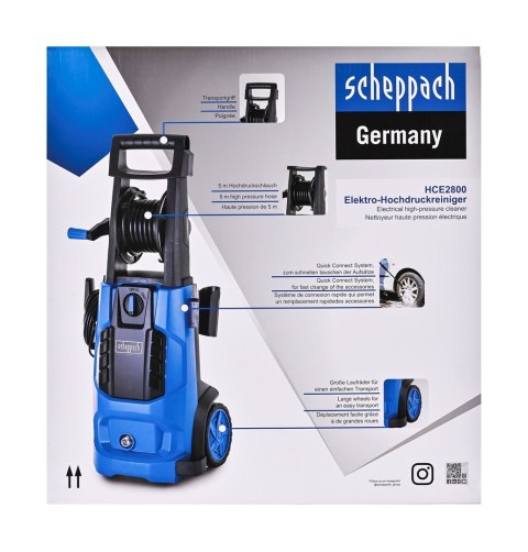 Myjka wysokociśnieniowa Scheppach HCE2800