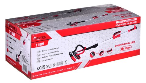 SZLIFIERKA DO GIPSU 710W VERTEX VSG710LED