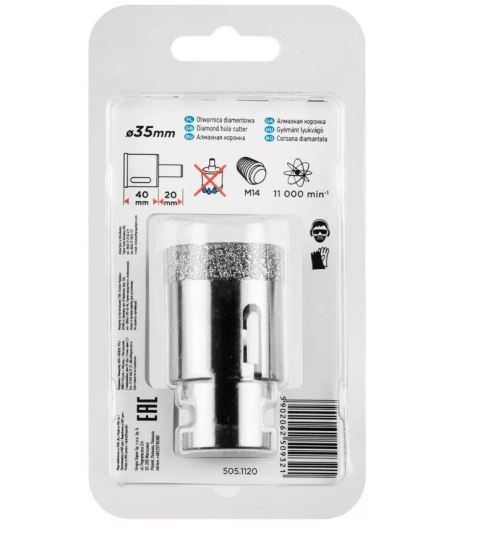 Otwornica diamentowa Graphite 35mm x M14