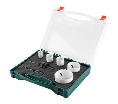 Verto 60H968 Zestaw otwornic bi-metalowych