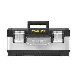 Black & Decker 1-95-619 walizka na narzędzia Czarny, Srebrny Plastik, Stal