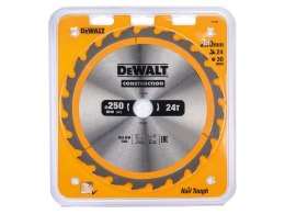 DEWALT TARCZA DO DREWNA DT1957 250mm