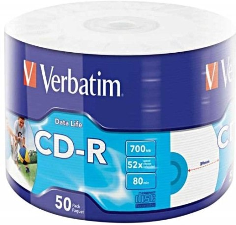Verbatim 50x CD-R Printable 700 MB 50 szt.