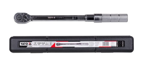 YATO KLUCZ DYNAMOMETRYCZNY 1/2" 10-60Nm 07611