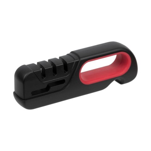 Resto Kitchenware 95124 ostrzałka do noży Ostrzałka do noża przeciągana Czarny, Czerwony