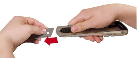 Stanley 0-10-820 nożyk Czarny, Stal nierdzewna Odłamywane ostrze noża