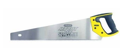 Stanley 2-15-288 piła ręczna 50 cm Czarny, Stal nierdzewna, Żółty