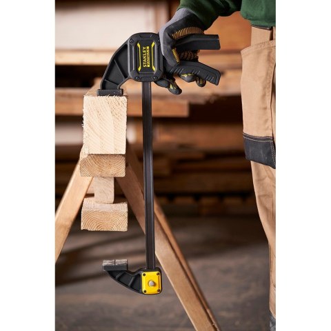 Zacisk stolarski Stanley FATMAX L 60 cm Czarny, Żółty