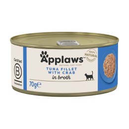 Applaws Cat Tin Tuna with Crab 6x70g
