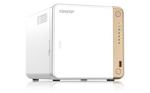 Qnap TS-462-4G, Tower, 4 x 2.5"/3.5" SATA , Intel Celeron N4505 2C/2T, 4 GB DDR4 onboard not expandable, 1 x 2.5GbE, External ad