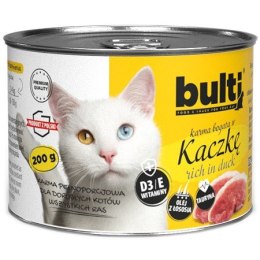 BULTI mielonka bogata w kaczkę dla kota 200g