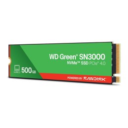 Dysk SSD WD Green SN3000 500GB M.2 NVMe WDS500G4G0E