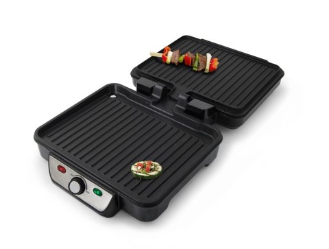 Grill elektryczny Esperanza Provolone EKG007 (stołowy-zamknięty; 1800W; kolor inox)