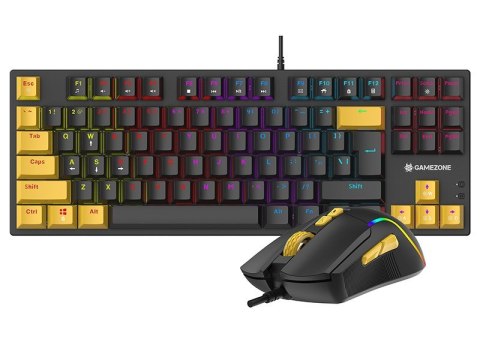 TRACER GAMEZONE ZESTAW KLAWIATURA+MYSZ HORNET87 USB