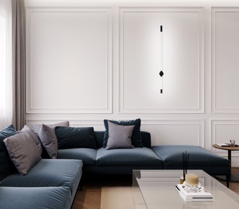 Lampa ścienna LED Activejet AJE-LUNGO Black