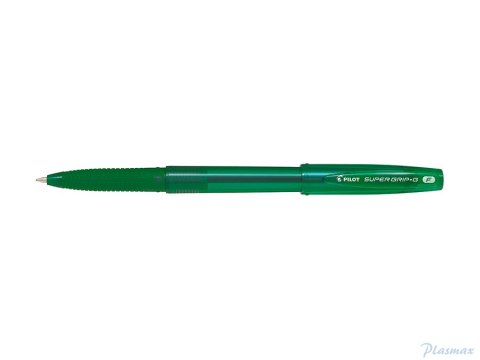 Długopis olejowy ze skuwką PILOT SUPER GRIP zielony BPS-GG-F-G (X)