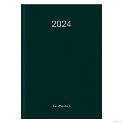 Kalendarz Dzienny Szefa A5 C.Zielony 2024 9588351 Herlitz