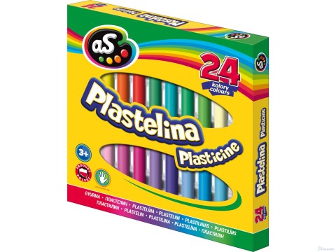 Plastelina AS 24 kolory, 303219004