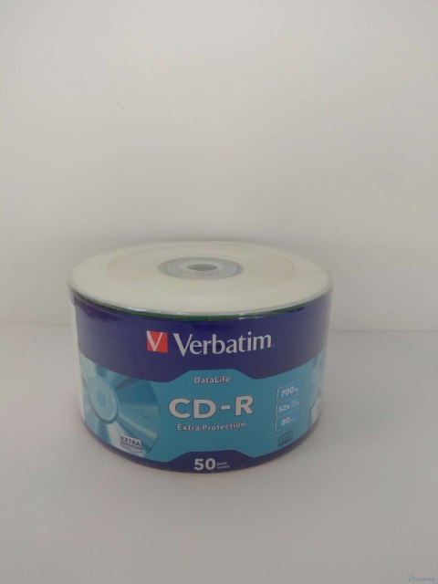 Płyta CD-R VERBATIM (50) Extra Protection 700MB x52 43787