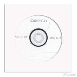 Płyta OMEGA DVD+R 4,7GB 16X KOPERTA (1) OMD16K1+