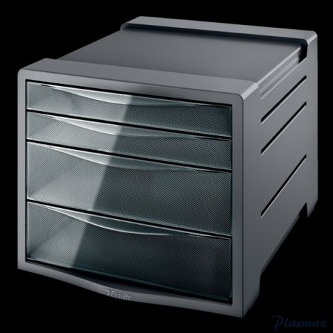 Pojemnik z 4 szufladami EUROPOST VIVIDA dymny ESSELTE 28453