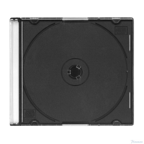 Pudełko na 1CD SLIM CASE 5,2MM BLACK OMEGA Pudełko na 1CD SLIM CASE 5,2MM BLACK OMEGA